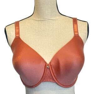 Chantelle Norah Chic Comfort Flex T-Shirt Bra NWT 36DDDD Rose Pink Color